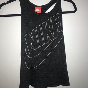 Nike youth black tank top